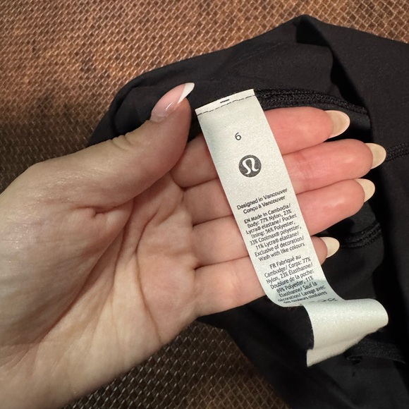 lululemon Black Leggings - Picture 2 of 2